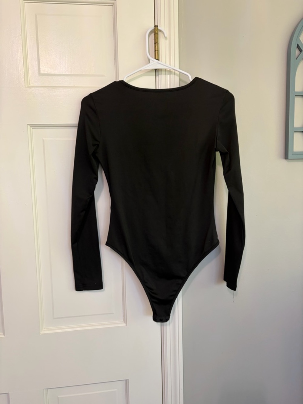SHEIN Black Long Sleeve Women's Bodysuit - Picture 2 of 3